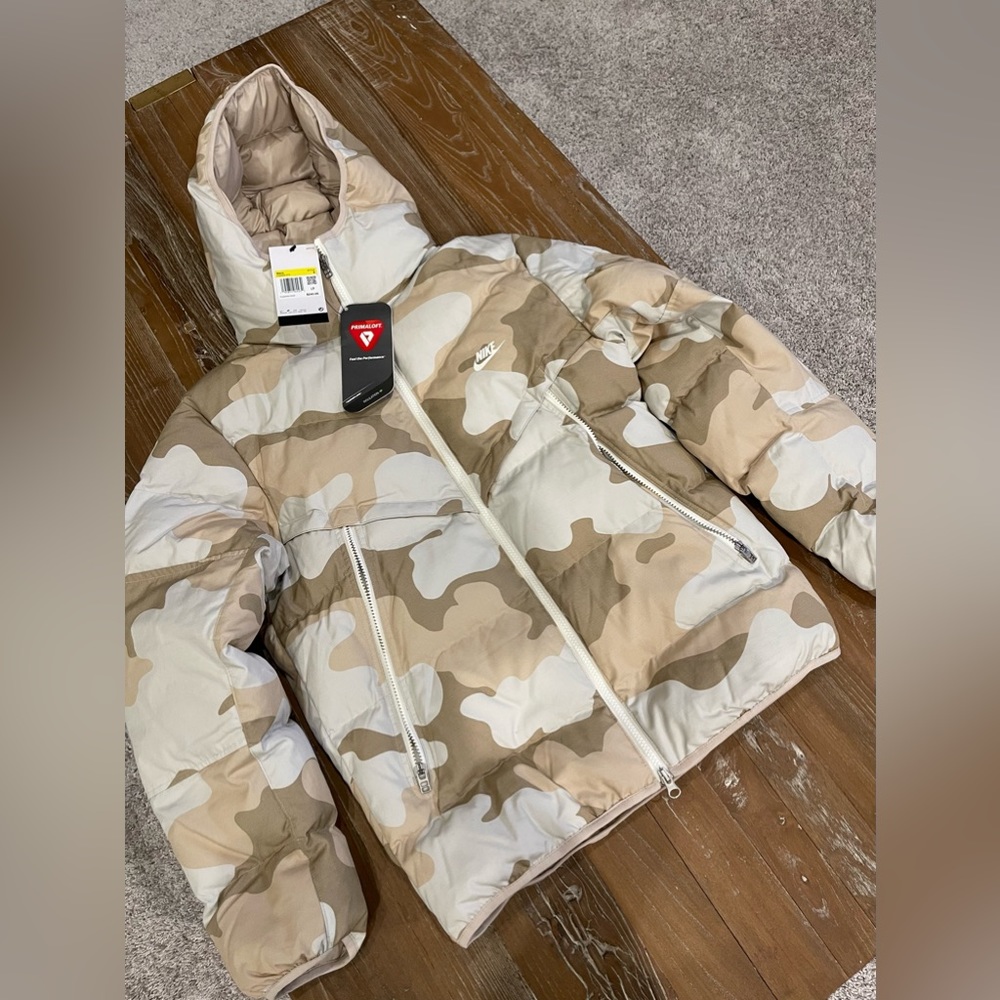 Nike Sportswear Therma-FIT Windrunner Men's Insulated Camo Jacket